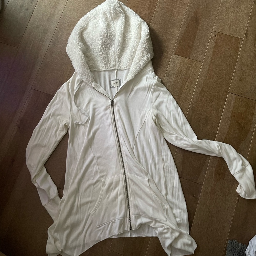 Zip Up Hoodie w/Faux Fur Hoodie